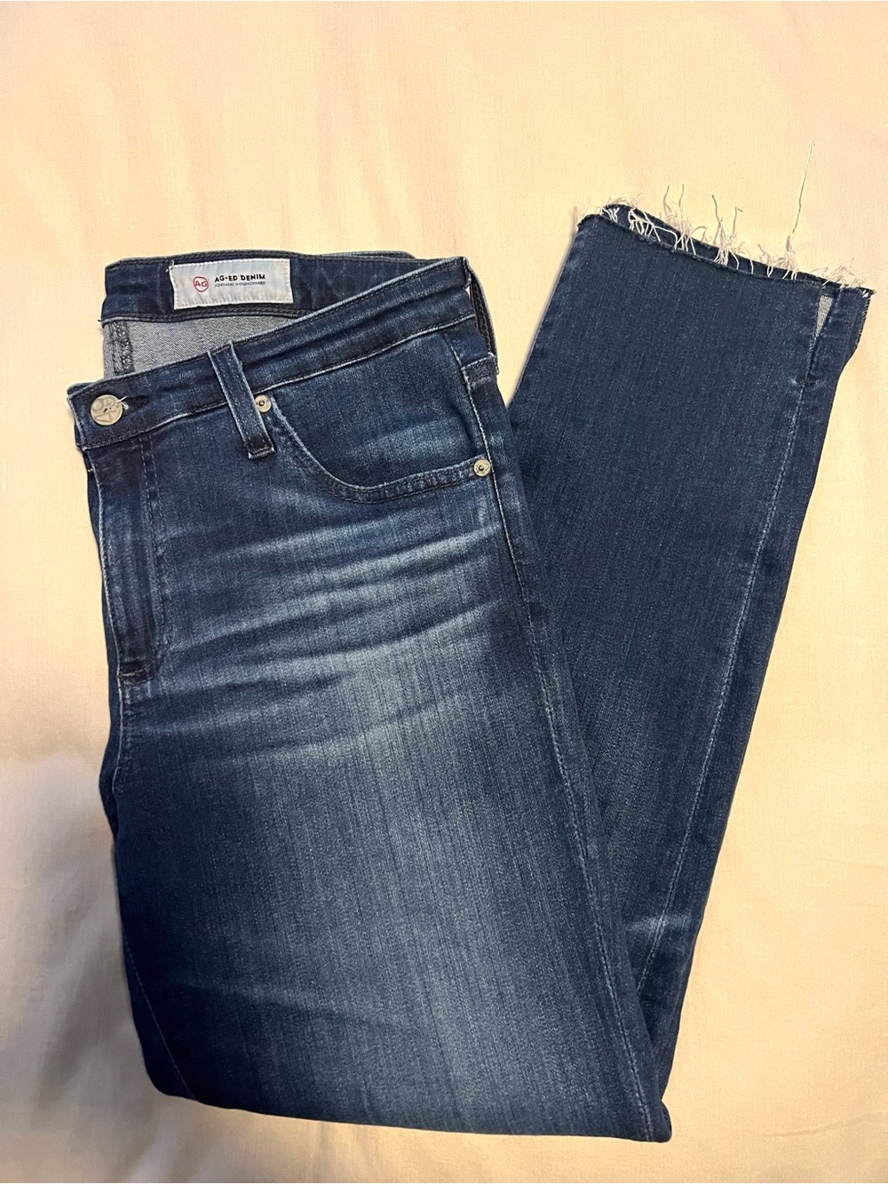 AG Adriano Goldschmied The Prima Cigarette Crop Jeans, Size 30 - Picture 14 of 15